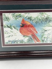 Framed cardinal bird for sale  Mansfield