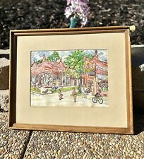 1960s original watercolor for sale  Concord