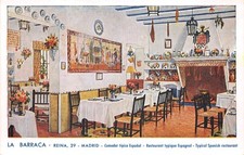 lote 389 Restaurant la Barraca Madrid  comprar usado  Enviando para Brazil