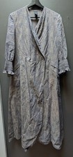 Vestido Feminino Zero + Maria Cornejo Cinza Azul Tamanho 4 - AMOSTRA - SEM CINTO comprar usado  Enviando para Brazil
