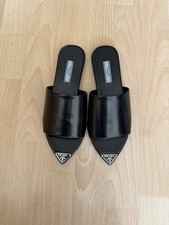 Prada black leather for sale  LONDON
