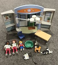 PLAYMOBIL City Life 70309 no consultório clínico veterinário veterinário - Cachorro gato muito bom estado usado, usado comprar usado  Enviando para Brazil