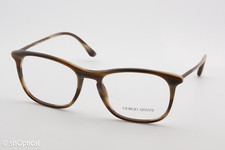 Armações de óculos quadradas masculinas Giorgio Armani AR7103 5497 marrom 53mm comprar usado  Enviando para Brazil