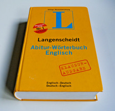 Langenscheidt abitur wörterbu gebraucht kaufen  Billerbeck