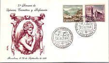 FDC Espanha - II Semana de Química Cosmética e Perfumaria Barcelona 1966 - L41054 comprar usado  Enviando para Brazil