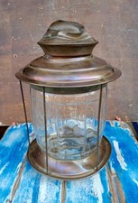 Lanterna ottone vetro usato  San Giorgio a Cremano