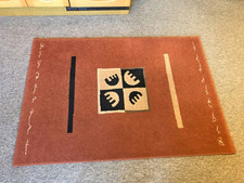 Orange rug living for sale  SOLIHULL