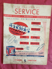 SERVICE  05-1953 ; étude  Technique   RENAULT 4 cv 1062 en 4 CV compétition 1063 comprar usado  Enviando para Brazil