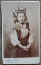 Cdv femme costume d'occasion  Ars-sur-Moselle