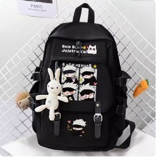 Mochila anime Jujutsu Kaisen Satoru Gojo crianças adolescentes escola bolsas de ombro presente comprar usado  Enviando para Brazil