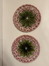 Assiette barbotine majolique d'occasion  Grisolles