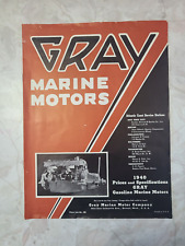 Gray marine motors for sale  Eugene