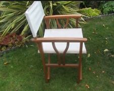 Directors chair pale for sale  RETFORD
