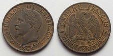 Centimes napoléon iii d'occasion  Port-Vendres