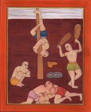 Yoga bodybuilding art for sale  San Jose