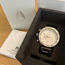 Relógio cronógrafo Nixon 42-20 prata aço inoxidável comprar usado  Enviando para Brazil