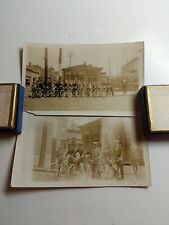 Antiga bicicleta vintage ciclistas grupo de f homens/meninos com bicicletas. 1922. NJ.  comprar usado  Enviando para Brazil