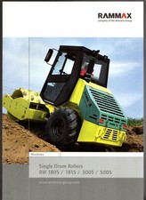 Ammann rammax single for sale  UK
