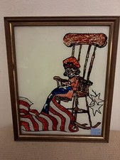 Vintage reverse painting for sale  Lansing