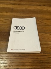 Manual do proprietário Audi Q5 2018 fabricante de equipamento original frete grátis comprar usado  Enviando para Brazil