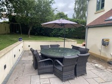 Seater round rattan for sale  ILMINSTER