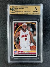 Usado, 2010 Panini NBA Adesivo Álbum LEBRON JAMES Adesivo Base Miami Heat #134 RPA 8 comprar usado  Enviando para Brazil