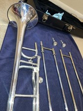 Schmidt silver trombone for sale  Porter