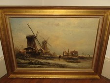 huile toile ancienne d'occasion  L'Union