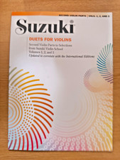 Suzuki duets violins for sale  IPSWICH