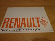 1963 renault caravelle for sale  DEVIZES