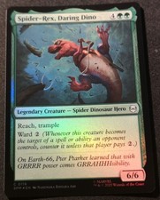 Spider-Rex, Daring Dino - Foil - SPM - MTG - EN - NM - 0116 na sprzedaż Spider-Rex, Daring Dino - Foil - SPM - MTG - EN - NM - 0116 na sprzedaż  Wysyłka do Poland