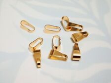 10pz ganci ottone usato  Siculiana