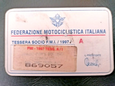 1997 tessera fmi usato  Roma
