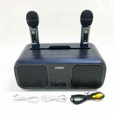 RUBEHOOW Karaoke Maschine mit 2 drahtlosen Mikrofonen und intelligenter Touch comprar usado  Enviando para Brazil