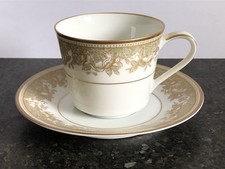 DESLUMBRANTE XÍCARA E PIRES JAPONESES PADRÃO DE LUCERNA DE PORCELANA NORITAKE. comprar usado  Enviando para Brazil
