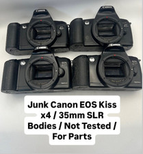 Corpos SLR Junk Canon EOS Kiss x4/35mm/não testados/para peças comprar usado  Enviando para Brazil