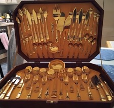 Planeta goldbesteck 24karätig gebraucht kaufen  Bergheim