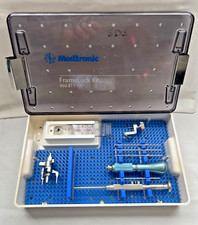 Conjunto de 9 peças Medtronic Xomed 960-811 neurologia framelock kit driver com estojo comprar usado  Enviando para Brazil