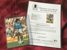 Autografo maradona ssc usato  Guidonia Montecelio