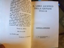 Annunzio libro ascetico usato  Italia