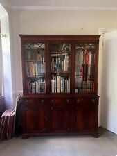 Mahogany bookcase sideboard for sale  SURBITON