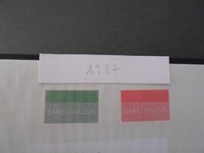 Timbres fictifs 1987 d'occasion  Ludres