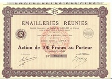 Shares titles no. d'occasion  Expédié en Belgium