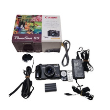 [ESTADO PERFEITO] Câmera Digital Canon PowerShot G5 5.0MP Funcionando com Caixa Do Japão comprar usado  Enviando para Brazil