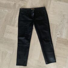 Pantalon cuir noir d'occasion  Villeneuve-Loubet