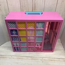 Estojo de transporte BARBIE rosa dobrável armário sonho guarda-roupa Mattel GBK10 2019 comprar usado  Enviando para Brazil