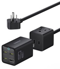 Estação de carregamento Baseus 67W, 5 em 1 faixa de energia de viagem destacável comprar usado  Enviando para Brazil