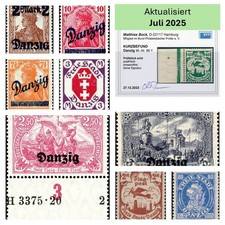 Usado, Danzig Briefmarke Postfrisch 1 1.Wahl Michel 1-150 Fischer 1-144 ** Mint MNH comprar usado  Enviando para Brazil