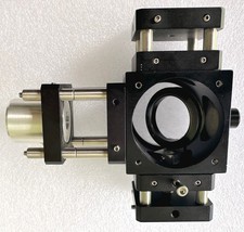 Sistema de gaiola óptica com cubo/filtro de 2" e suportes de fibra óptica + lente de foco comprar usado Sistema de gaiola óptica com cubo/filtro de 2" e suportes de fibra óptica + lente de foco comprar usado  Enviando para Brazil