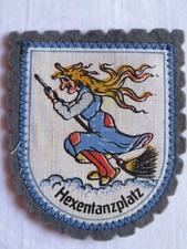 Hexentanzplatz harz aufnäher gebraucht kaufen  Bernsbach
